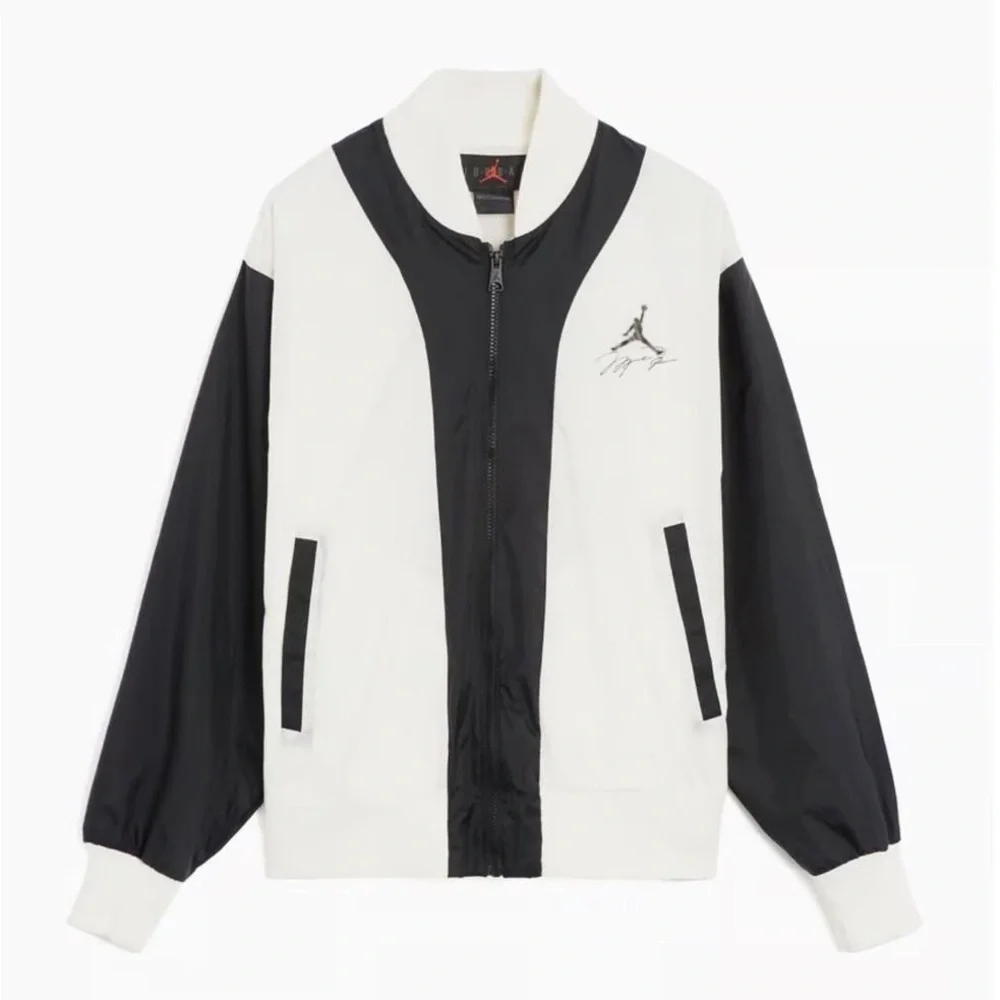 Vintage retro Jordan waterproof bomber varsity jacket